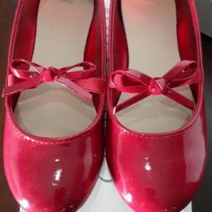 Red Patent Gymboree Flats Size 13 Toddler